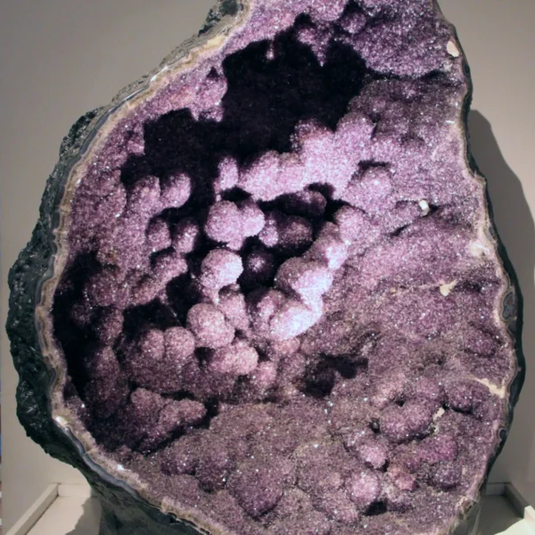 Druse d'améthyste